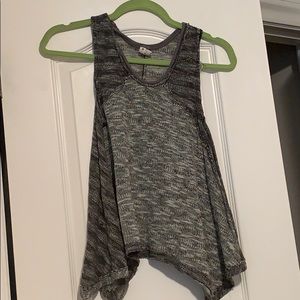 Semi sheer free people tank